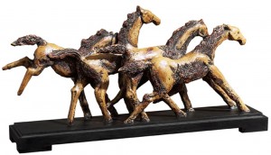 Uttermost 19452 Wild Horses Rustic Sculpture
