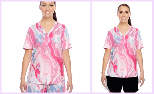 nyfifth-team-365-tt12w-ladies-short-sleeve-v-neck-all-sport-sublimated-pink-swirl-jersey