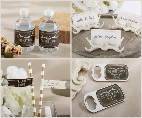 The Hunt is Over Theme Wedding Favors from HotRef.com