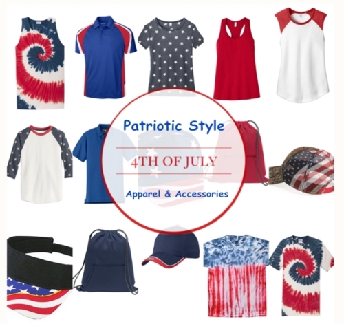 Patriotic Style Apparel & Accessories for 4th of July from NYFifth