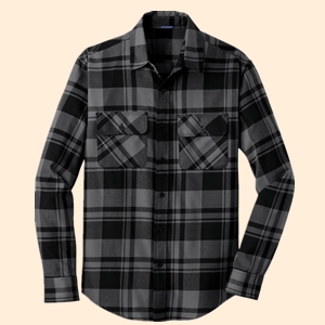 Port Authority W668 Plaid Flannel Shirt from NYFifth