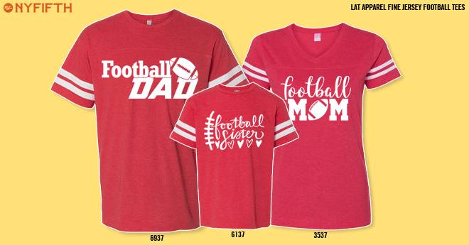 LAT Apparel Football Shirts from NYFifth