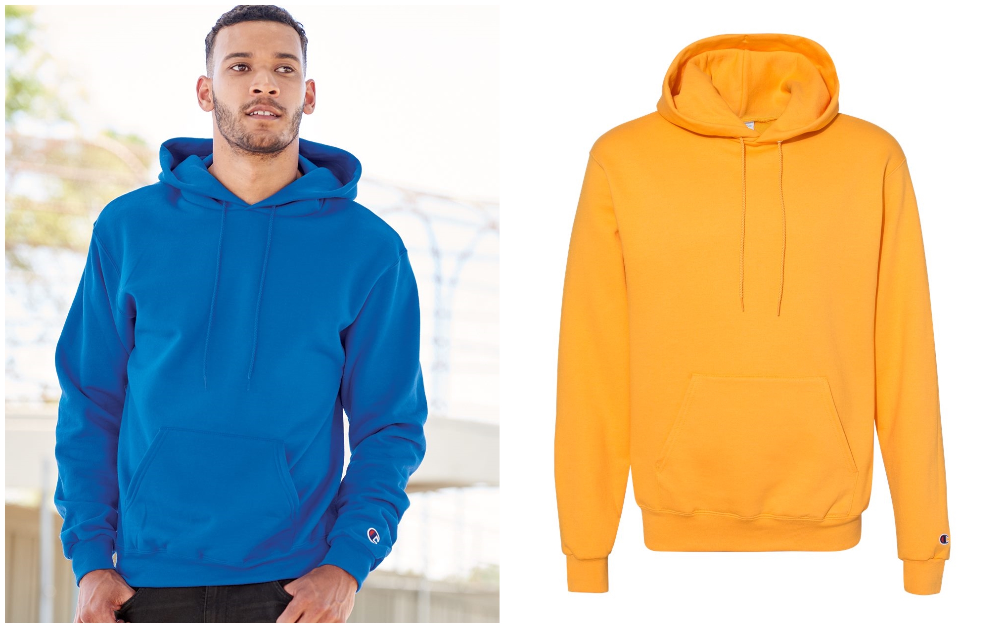 Champion S700 Double Dry Eco Hooded Sweatshirt from NYFifth