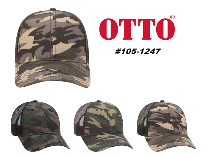 OTTO Cap 105 1247 6 Panel Low Profile Mesh Back Trucker Hat from NYFifth.jpg