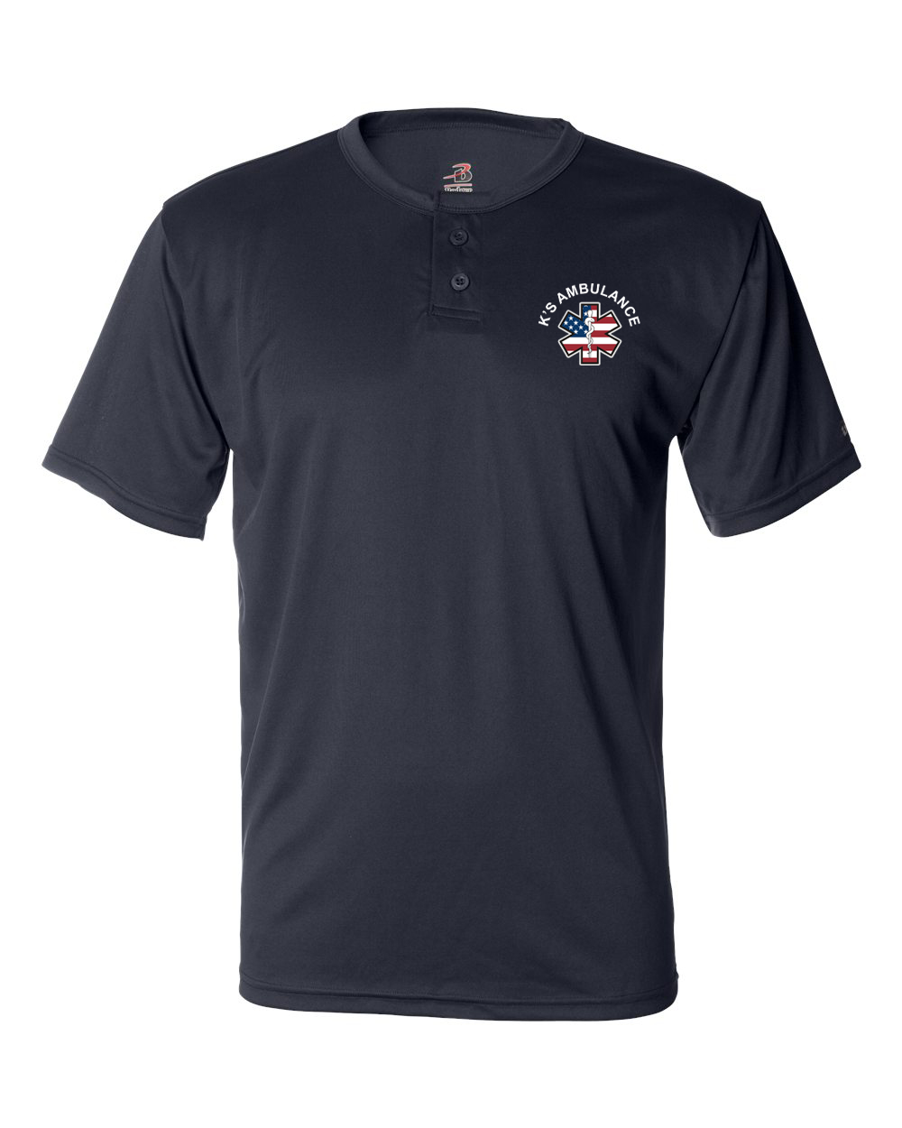 custom design of Alleson Athletic 7930 - B-Core Placket Jersey