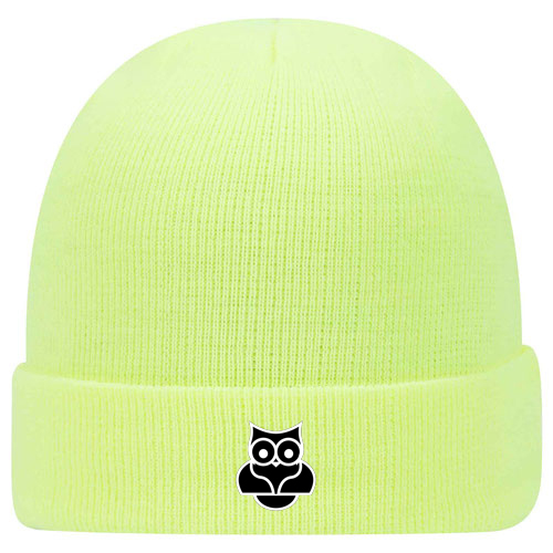 custom design of Acrylic knit solid color beanies, 12