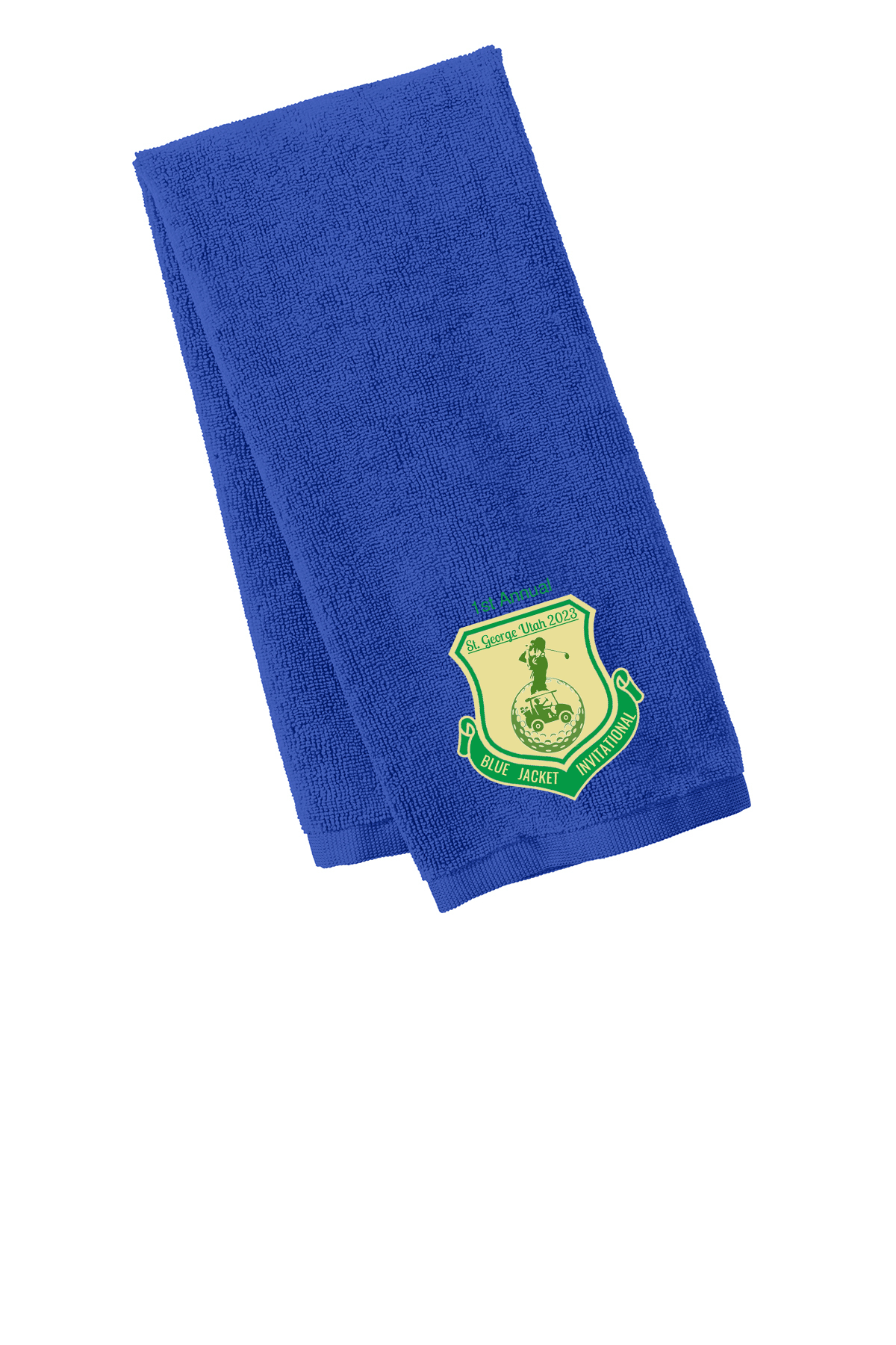 custom design of Port Authority TW540 Microfiber Golf Towel