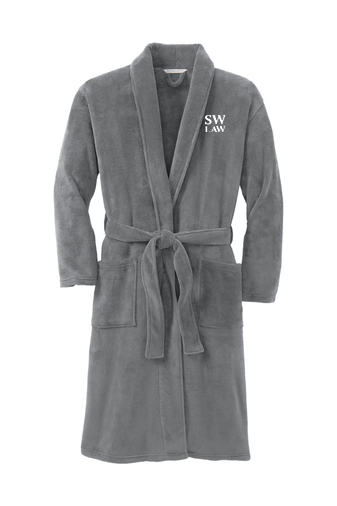 custom design of Port Authority  R102 - Plush Microfleece Shawl Collar Robe