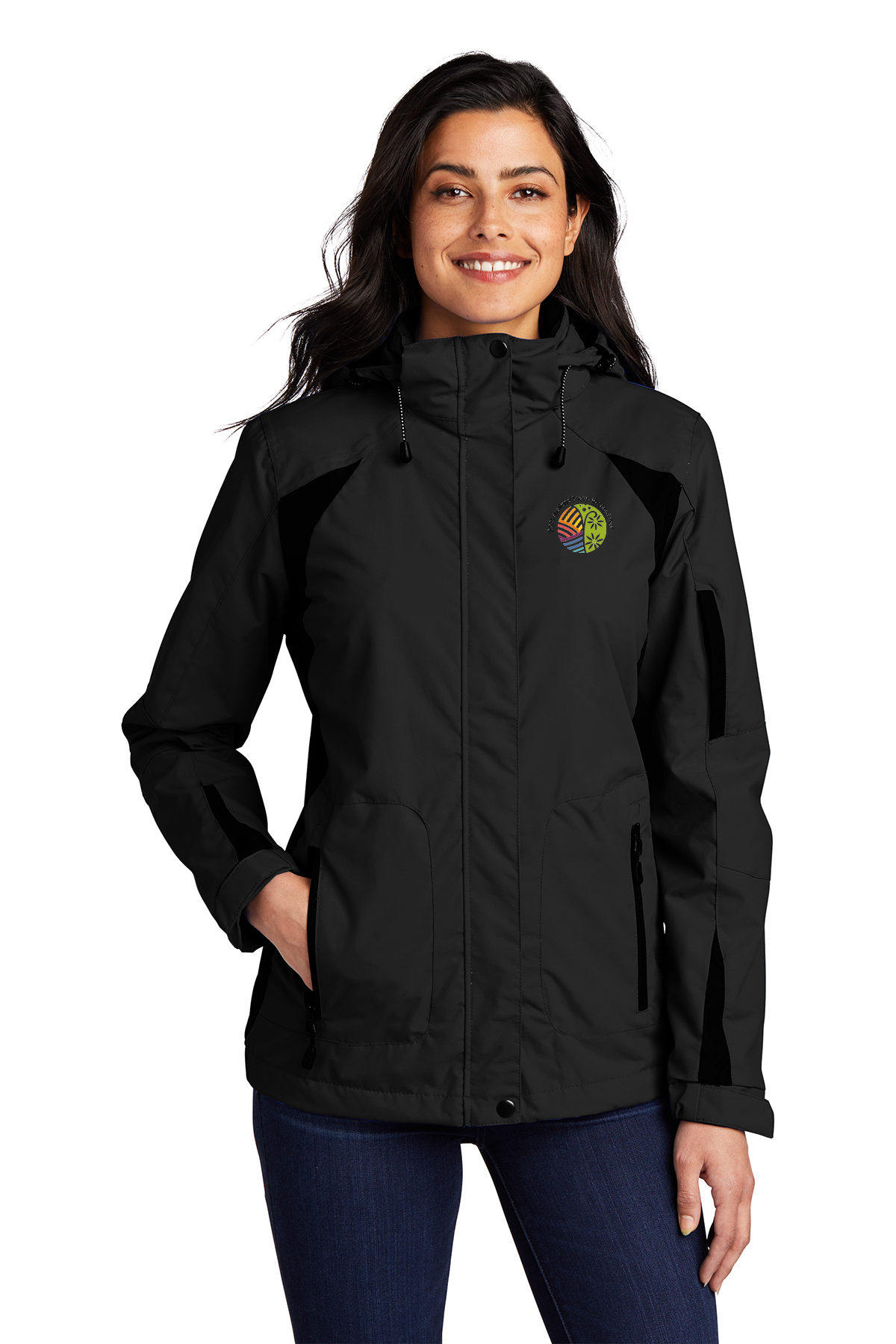 custom design of Port Authority® L304 Ladies All-Season II Jacket