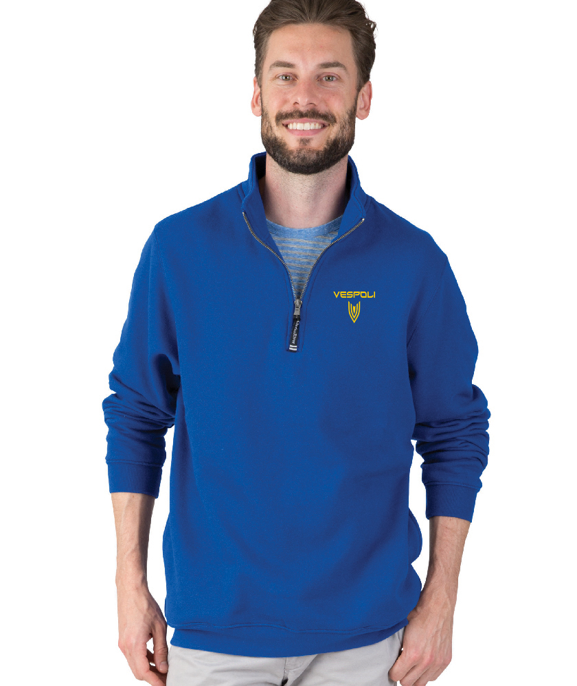 custom design of Charles River 9359 - Crosswind Quarter Zip Sweatshirt