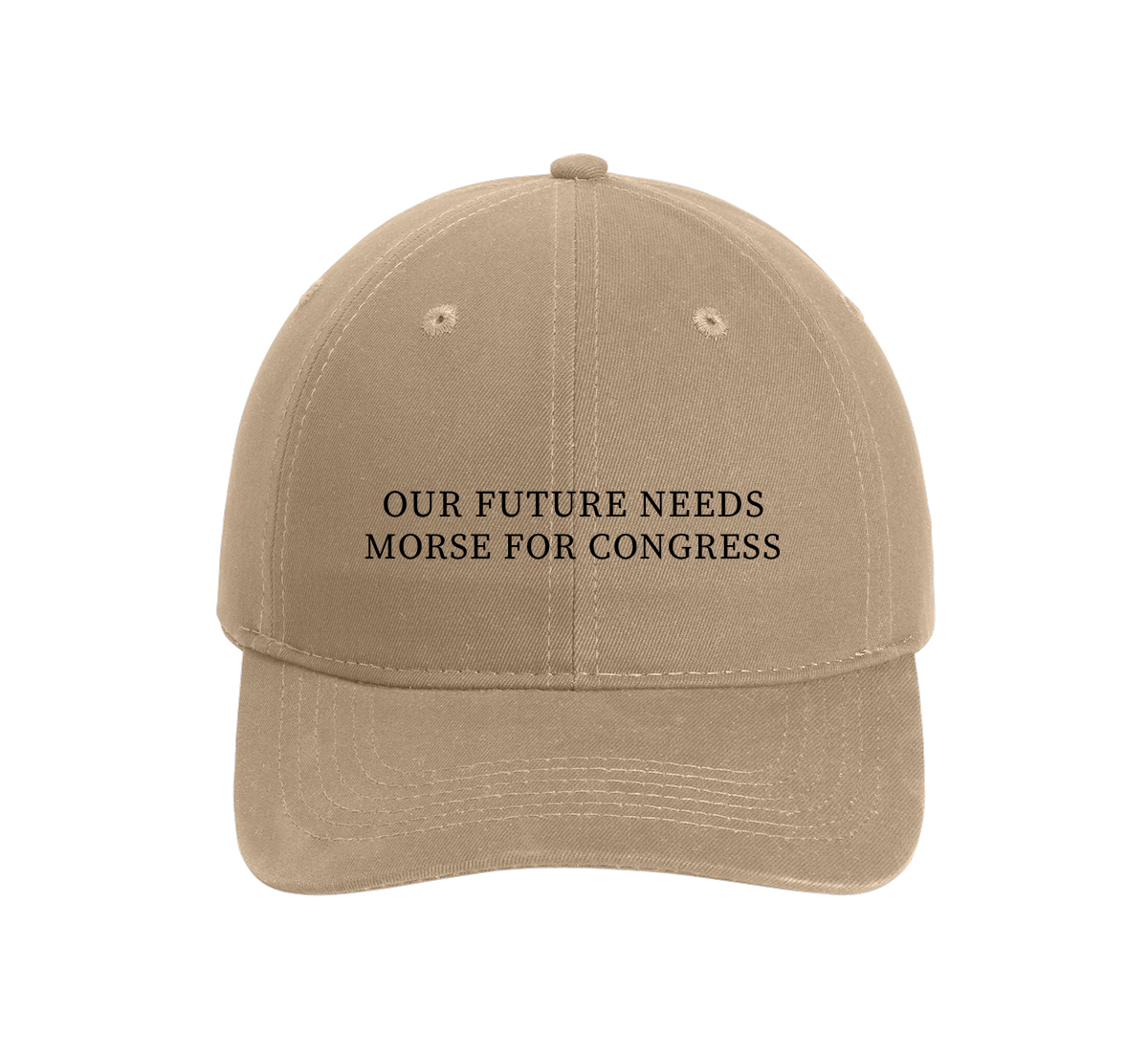 custom design of Port & Company® CP77 Brushed Twill Low Profile Cap