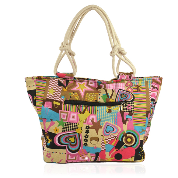 Bag Fashion 5797 - Women&#39;s Canvas Shopping Bag Handbags Fashion Extra Large Beach Bags Tote ...