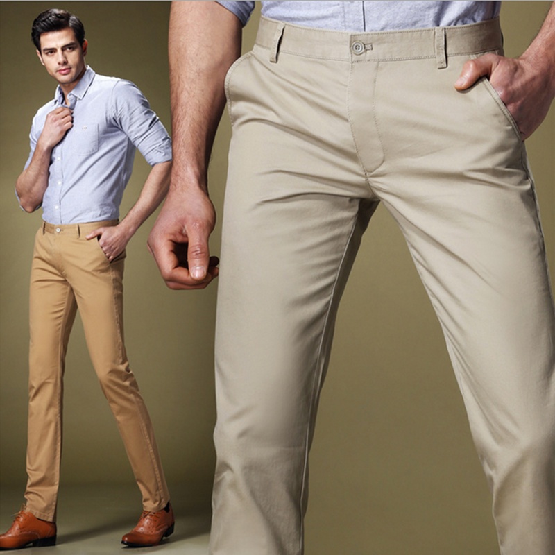 Casual Straight Slim Long Men's Pants