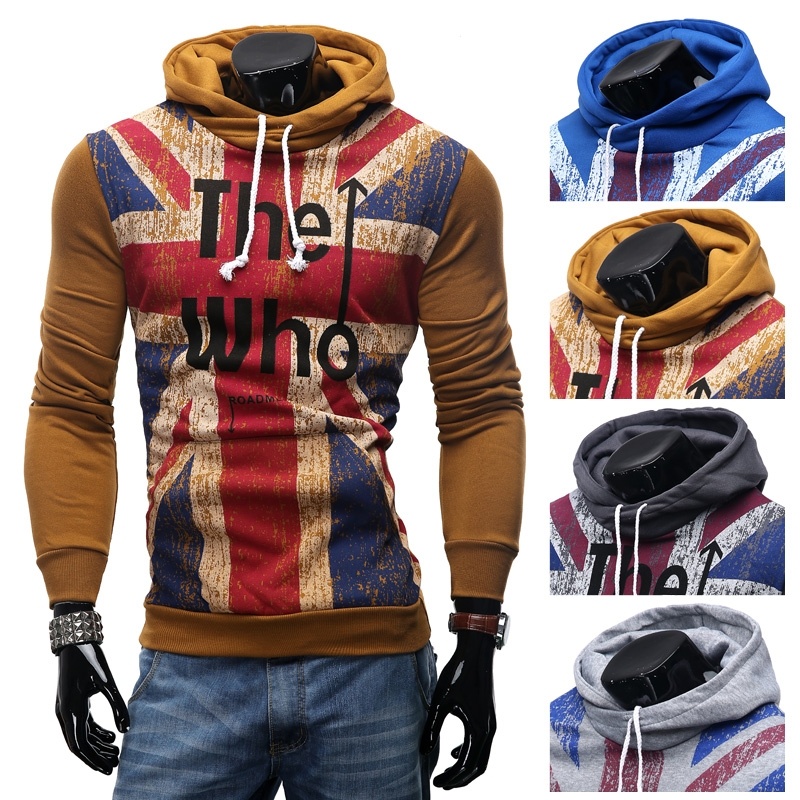 Fashion Casual Hooded Sweater Coat for Men