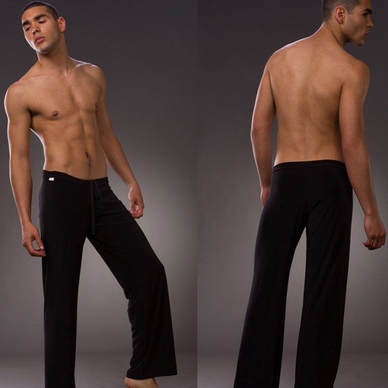 Sexy Men Long Pants Brand Mens Sleepwear Sleeping Pants Pajamas Robe Mens sleep bottoms leisure Yoga panties Casual bothrobe