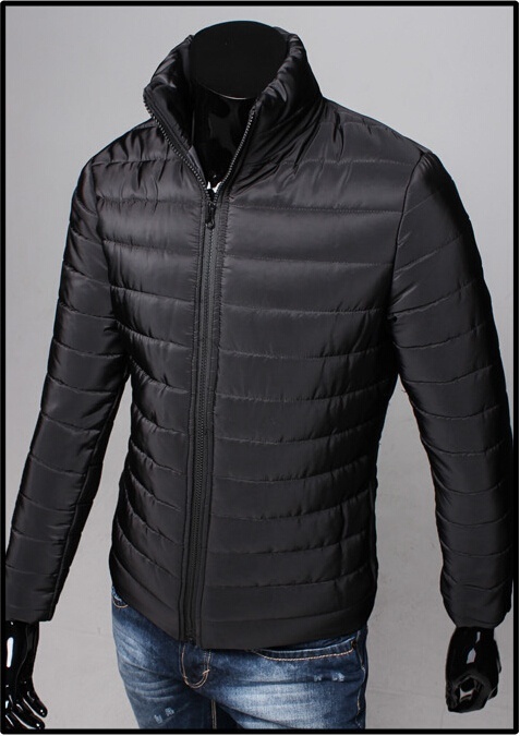 Men's Winter Cotton-padded Jacket Slim Thickened Coat Korean