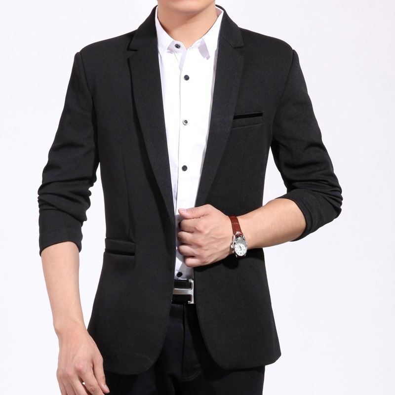 The spring and autumn Korean men leisure suit slim type business casual suit jacket dress youth occupation