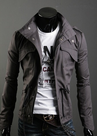 Arrival Men's Fashion Casual Winter Jacket Cotton Lapel Outdoor Waterproof Windproof jackets men Clothing