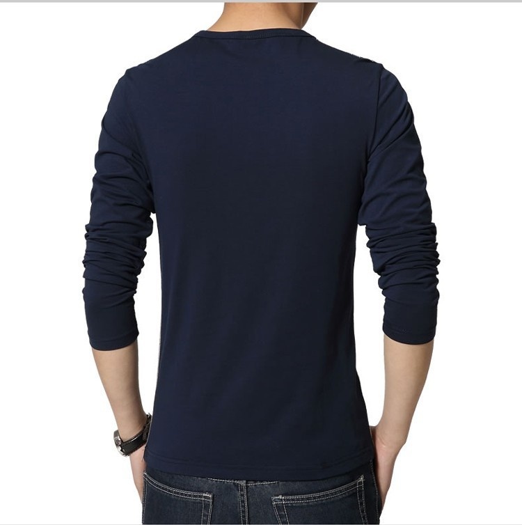 Asian Size M-5XL Men T Shirt Sport Hip Hop O Neck T-shirt Casual Patchwork Camisa Masculina
