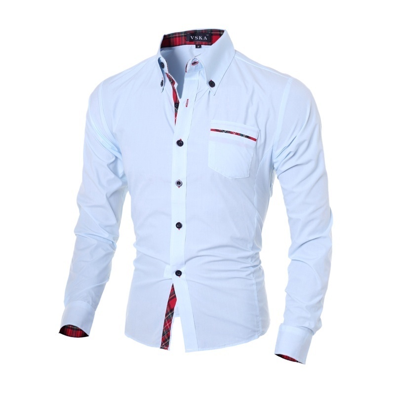 Hot Brand Men's Causal Fashion Folral Spring Camisa Hombre Full Sleeve Designer Fit Dress Shirts Clothing