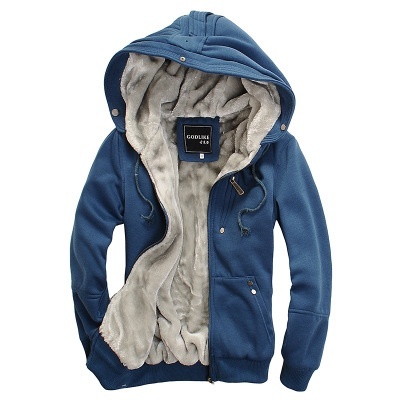 Men's Winter Long Sleeve Zipper Mens Jacket/Hoodies