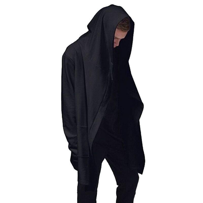 The original design and Mens spring jacket men cardigan coat large black cloak