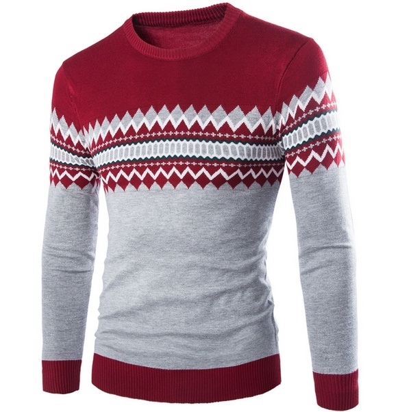 winter men's casual fashion  sweater