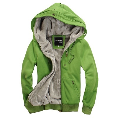 Men's Winter Long Sleeve Zipper Mens Jacket/Hoodies