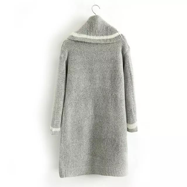 Winter Fashion women Elegant thick warm Turtleneck Knitted mini Straight Dress Gray Vintage long sleeve casual brand