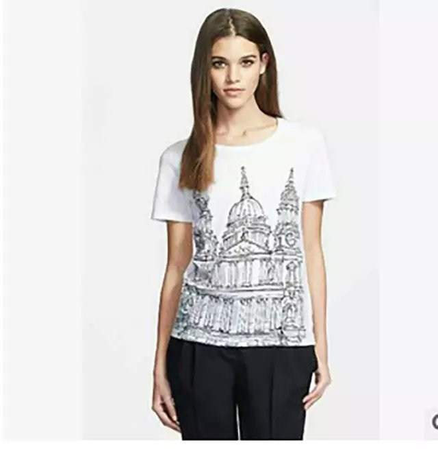 Fashion Women Elegant white cotton house Print T-shirt O neck short sleeve Streetwear shirts casual brand design tops