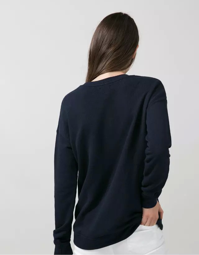 Spring Fashion Women black letter number print sport pullover Casual long Sleeve hoodies sweatshirts moleton feminino