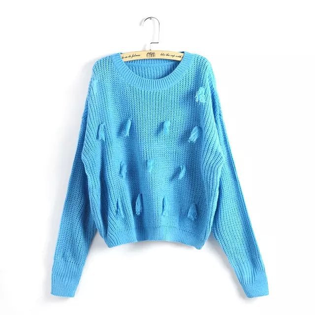 Women Knitting sweaters Autumn Fashion Elegant Red white black blue Pullover O neck long Sleeve Casual Outwear women vogue