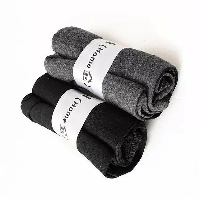 Fashion women winter black Cotton Letter print cozy Leggings trouses Elastic Waist Stretch casual brand pencil pant