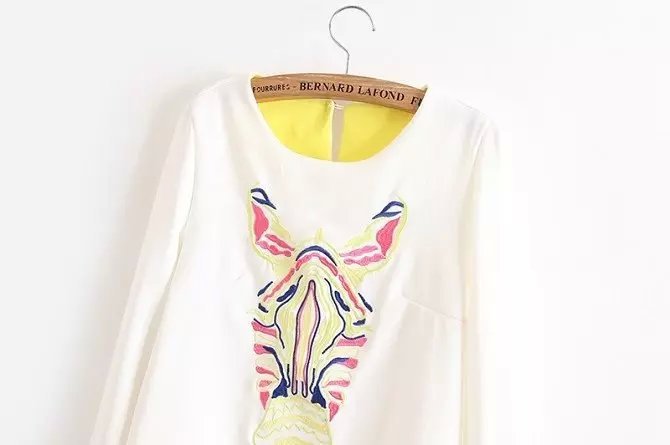 Female Sweatshirts Korean Fashion zabra embroidery O Neck white sport Pullover sport Autumn long sleeve brand women vogue