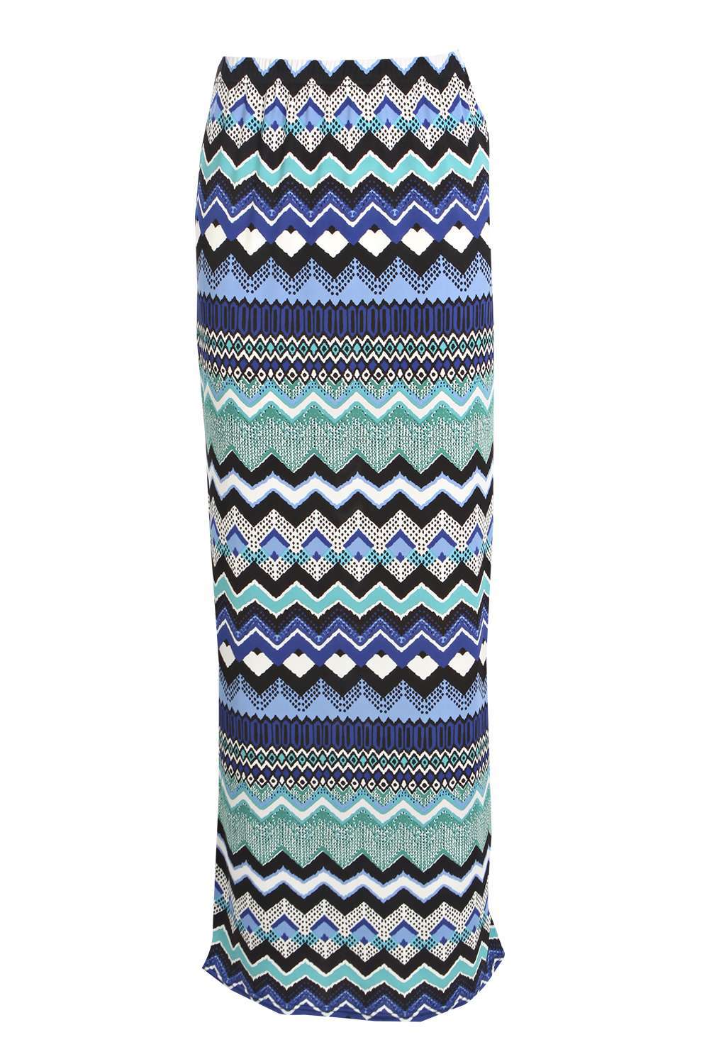 Fashion women Elegant blue Geometric print Long Pencil skirts vintage casual brand Fitness Sexy Party Plus Size