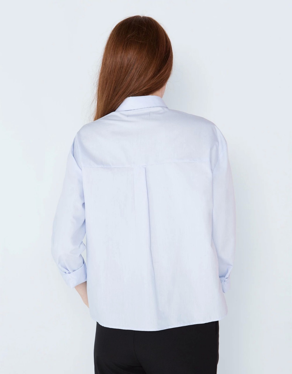 New Fashion Women elegant letter print Blue blouses vintage turn down collar long sleeve OL shirt casual brand top