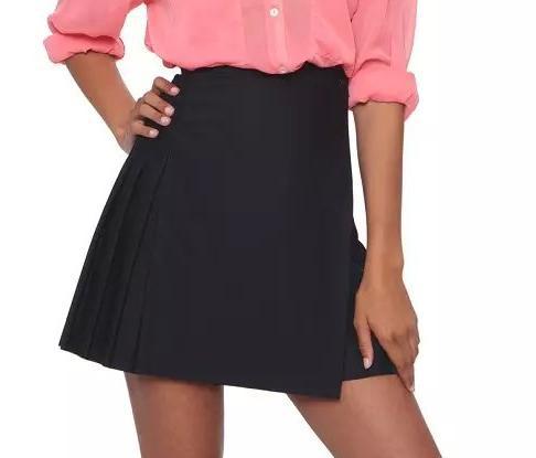 GT02 Summer Fashion Women Pleated High Waist Side Open button Mini Skirts Casual Quality Skirt