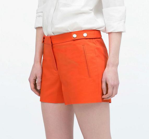 QB25 Fashion New Women Elegant Cotton Stretch Zipper Pockets Causal Plus Size brand designer Shorts