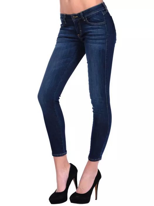 03TO8573 Fashion women embroidery pocket Jeans skinny pants sexy casual slim brand designer pants