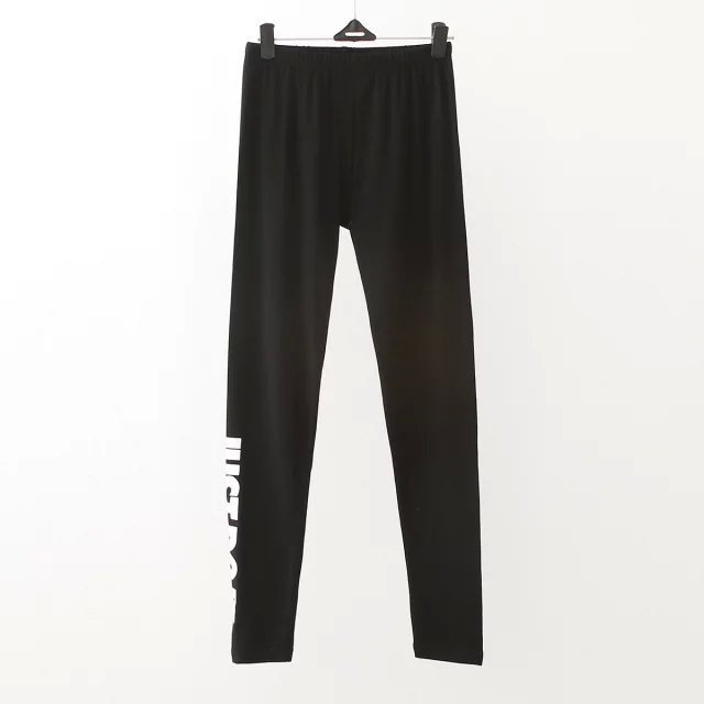 Xlj43 Fashion Summer Women Elegant Print Elastic Waist Stretch Sport Pants Black Leggings Trousers Brand Sexy Pant Female