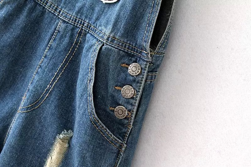 AX05 Fashion Women Elegant blue denim shorts Hole button pockets causal Overalls Plus Size brand designer shorts