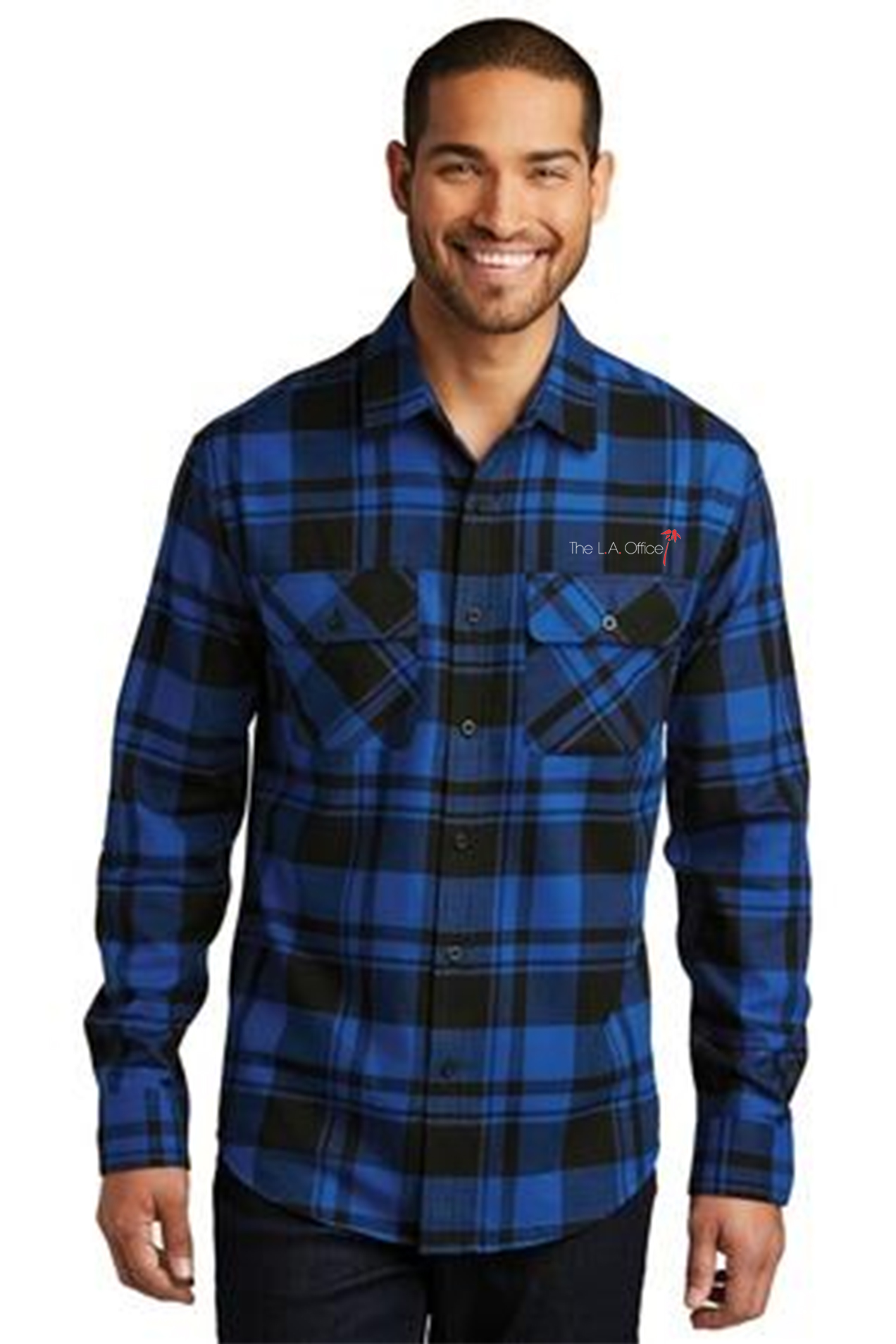 custom design of Port Authority W668 - Plaid Flannel Shirt