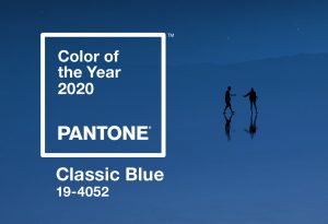 Pantone Color of 2020 Classic Blue