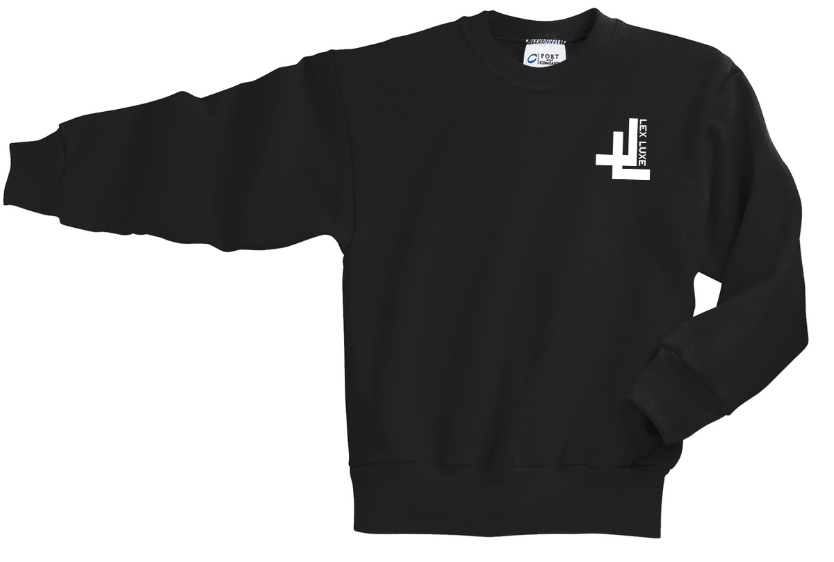 custom design of Port & Company® PC90Y Youth Crewneck Sweatshirt