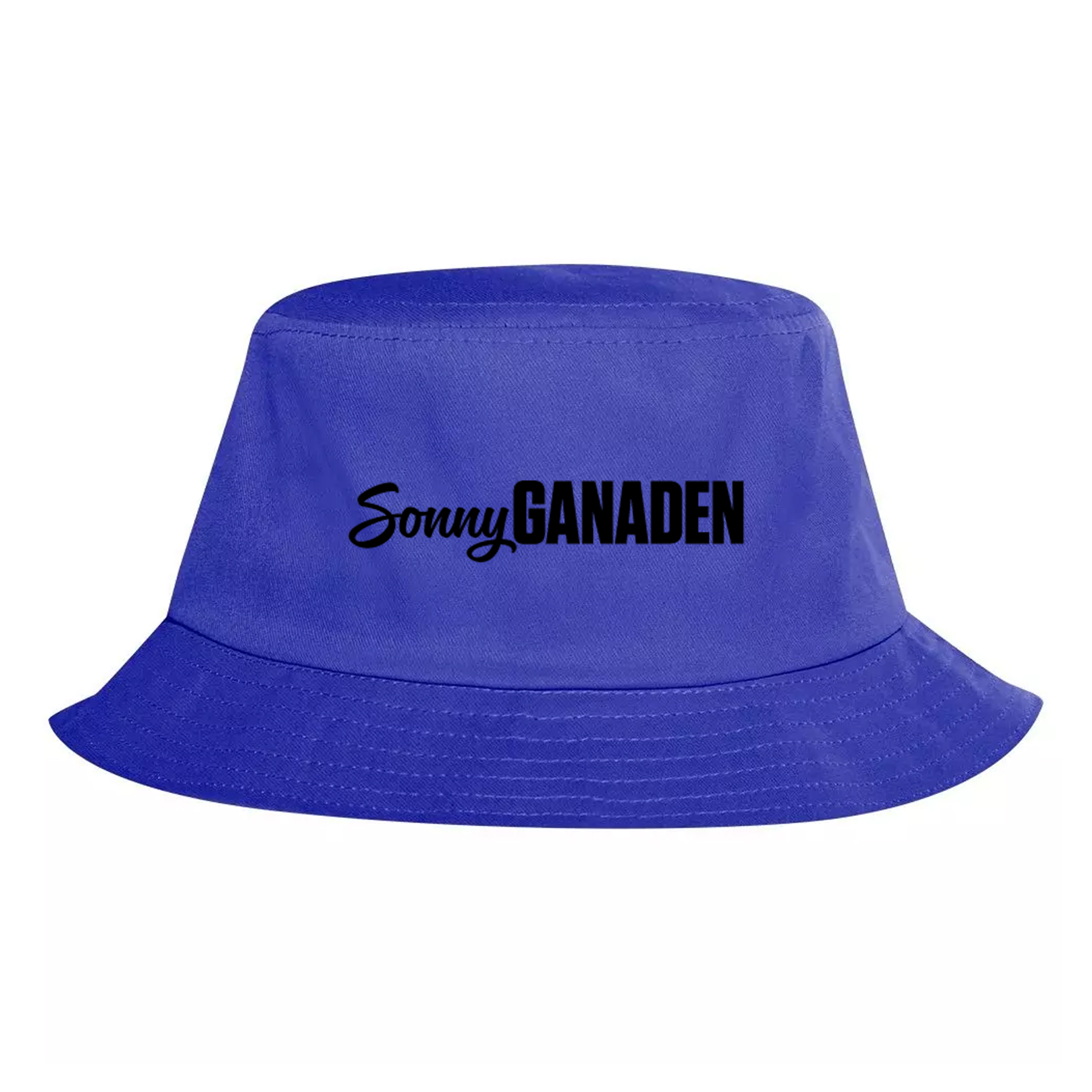 custom design of Promo cotton twill solid color six panel bucket hats
