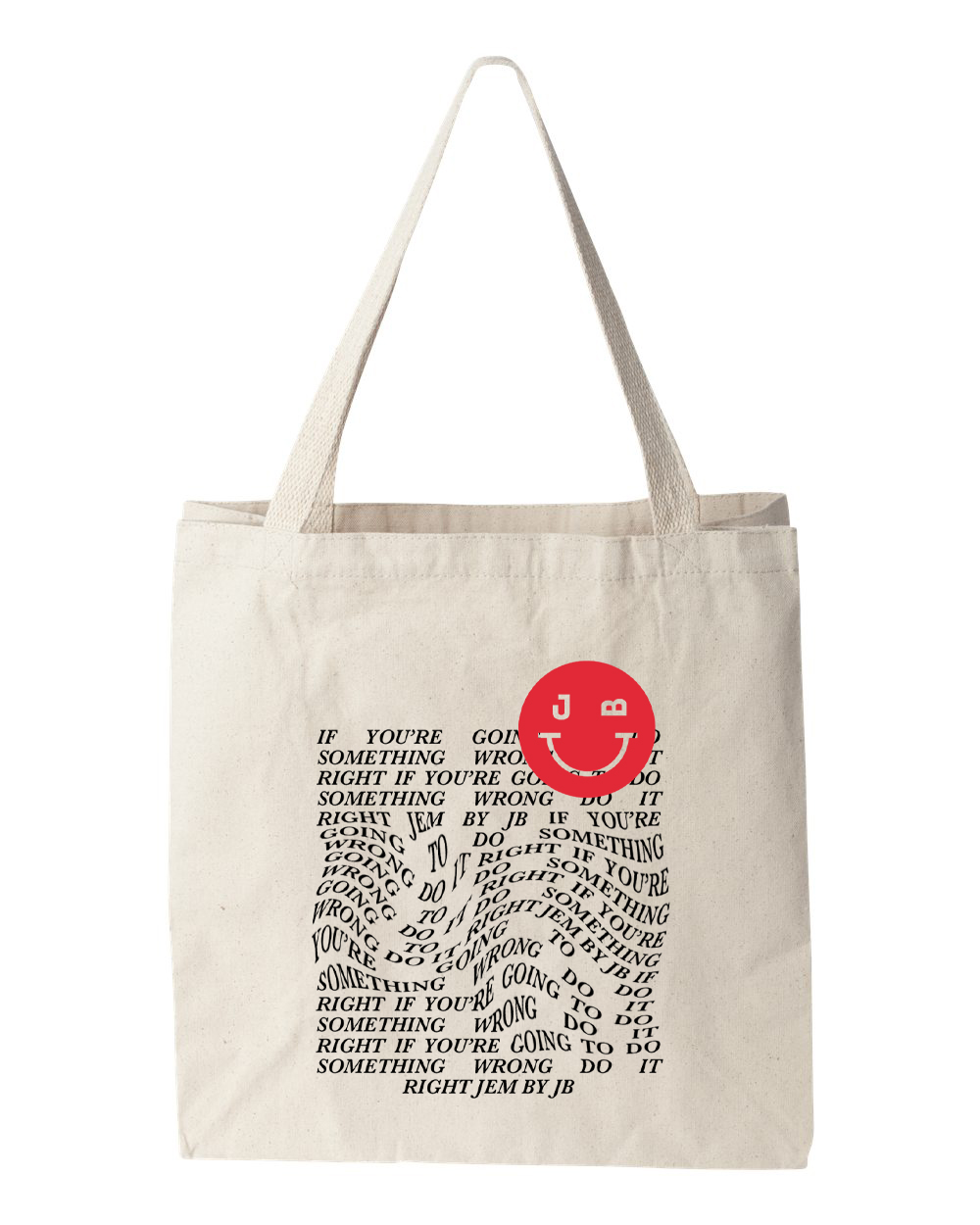 custom design of Liberty Bags 8503-12 Ounce Cotton Canvas Tote
