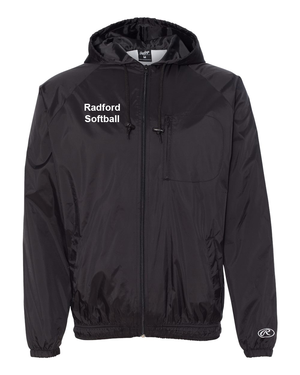 custom design of Rawlings 9728 - Hooded Full Zip Wind Jacket