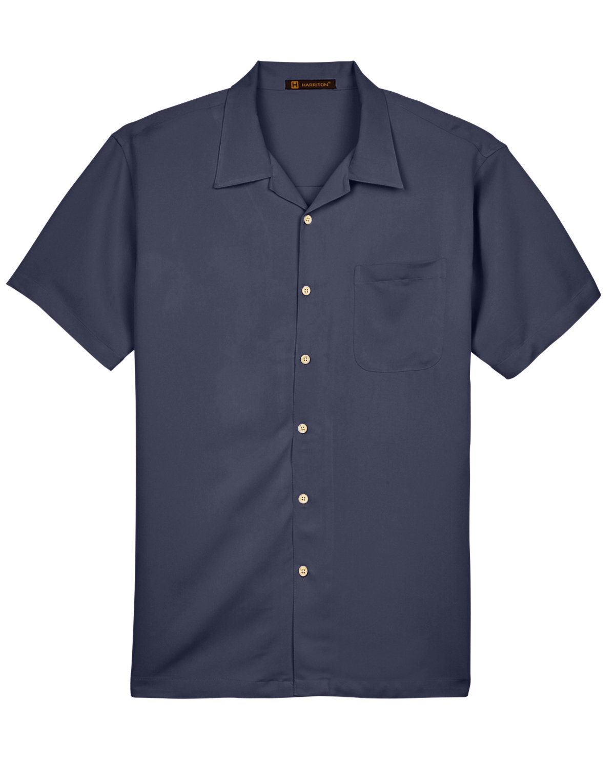 custom design of Harriton M570  Men's Bahama Cord Camp Shirt