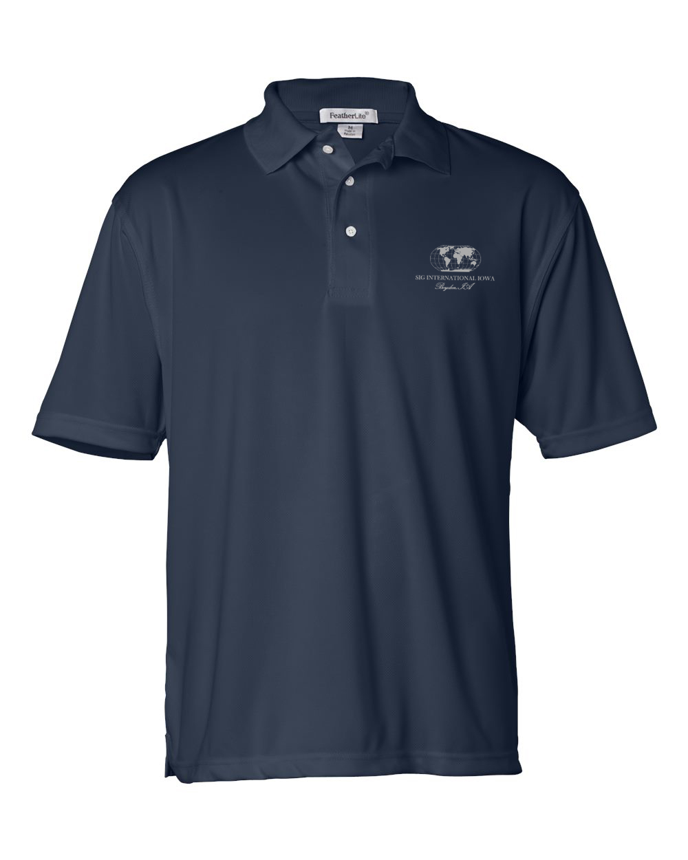 custom design of FeatherLite 0469 Moisture Free PiqueSport Shirt