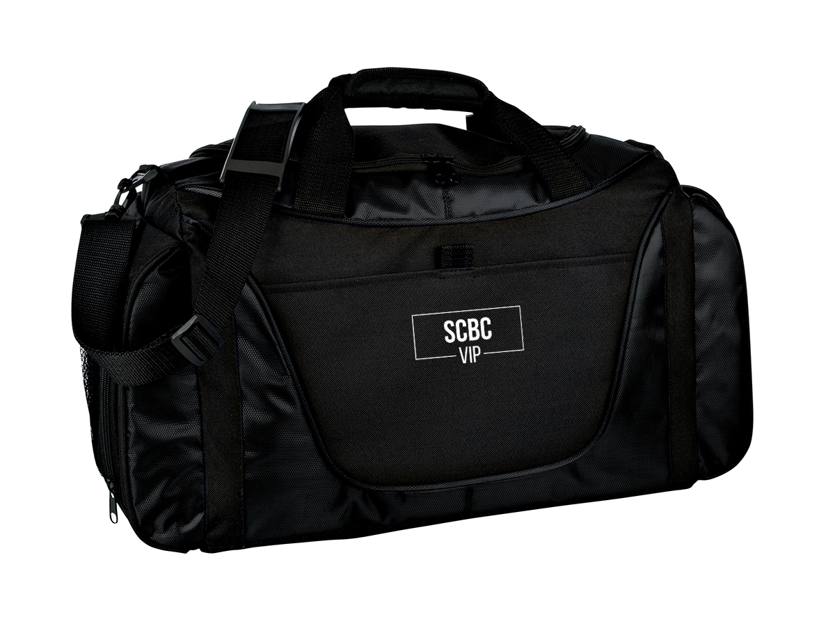 custom design of Port Authority&reg; BG1050 Improved Two-Tone Medium Duffel